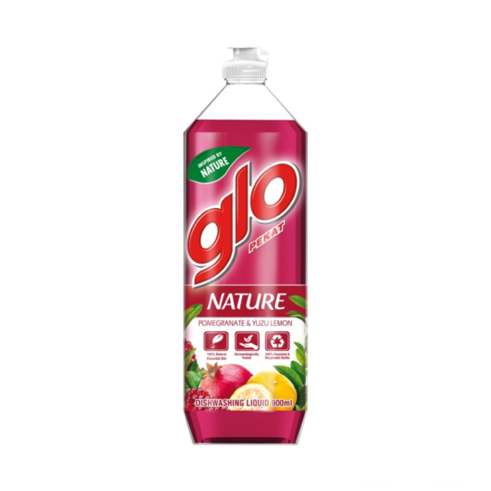 GLO DISHWASHING POMEGRANATE & YUZU LEMON 800ML