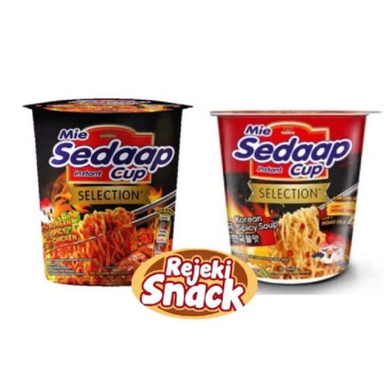 MI SEDAAP CUP SOUP KOREAN SPICY CHICKEN 75GM