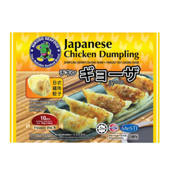 NIKUDO JAPANESE CHICKEN DUMPLING 200G NIKUDO JAPANESE CHICKEN DUMPLING 200G