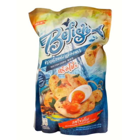 BE-FISH CHIPS SALTED EGG 50GM