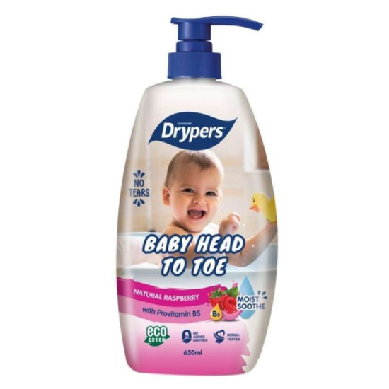 DRYPERS BABY HTT RASPBERRY 650ML