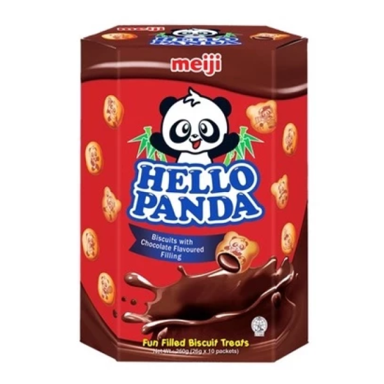 MEIJI HELLO PANDA CHOCOLATE 260GM