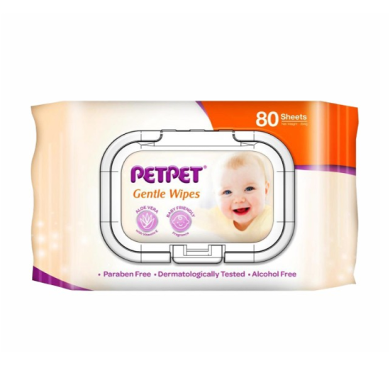 PET PET WIPES TWIN PACK 80S*2