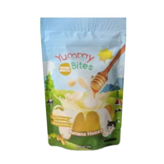 YUMMY BITES YOGURT MELTS HONEY BANANA 20G