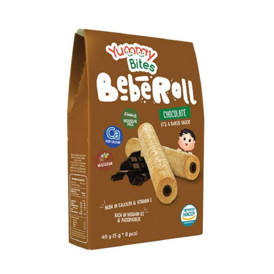 YUMMY BITES BEBEROLL CHOCHOLATE 40G