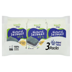 KIMME NATURAL SEAWEED ORIGINAL 4GM*3EA KIMME NATURAL SEAWEED ORIGINAL 4GM*3EA
