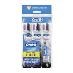 ORAL-B TOOTHBRUSH ULTRATHIN CHARCOAL EXTRA SOFT 3' ORAL-B TOOTHBRUSH ULTRATHIN CHARCOAL EXTRA SOFT 3'
