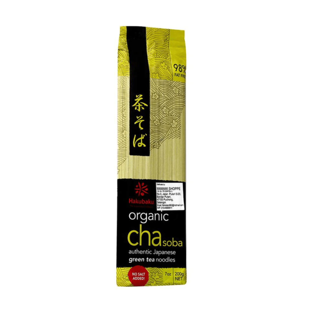 Hakubaku Hakubaku Organic Cha Soba 200g