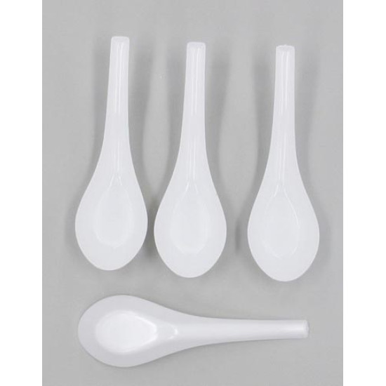 ECONOMICAL DISPOSABLE SOUP SPOON 50PCS