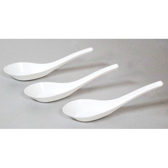 ECONOMICAL DISPOSABLE SOUP SPOON 50PCS