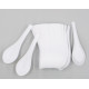 ECONOMICAL DISPOSABLE SOUP SPOON 50PCS