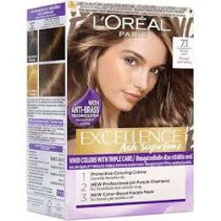 L'OREAL EXC H/COL. ASH SUPREME HONEY 7.12