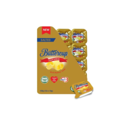 BUTTERCUP LUXURY SPREAD SALTED PORTION TRAY 10G*12 BUTTERCUP LUXURY SPREAD SALTED PORTION TRAY 10G*12