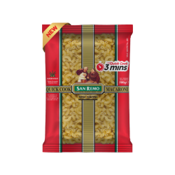 SAN REMO QUICK COOK MACARONI 500GM SAN REMO QUICK COOK MACARONI 500GM