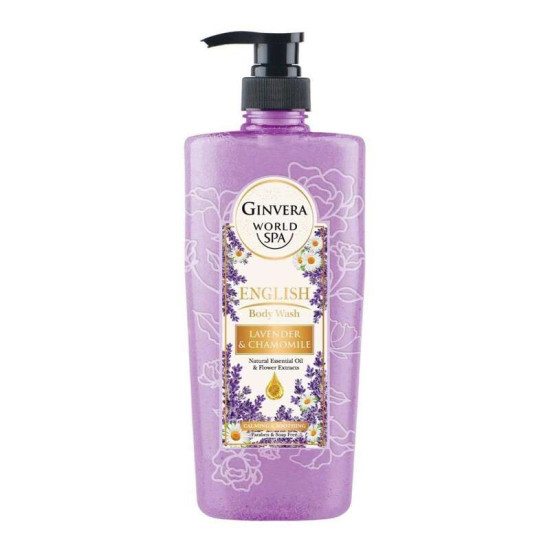 GINVERA BODY WASH LAVENDER & CHAMOMILE 760ML