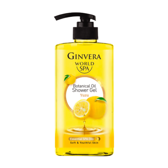 GINVERA BODY WASH BOTANICAL OIL YUZU 600G