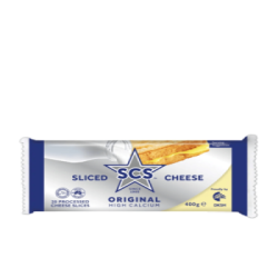 SCS SLICED CHEESE ORIGINAL 400G SCS SLICED CHEESE ORIGINAL 400G