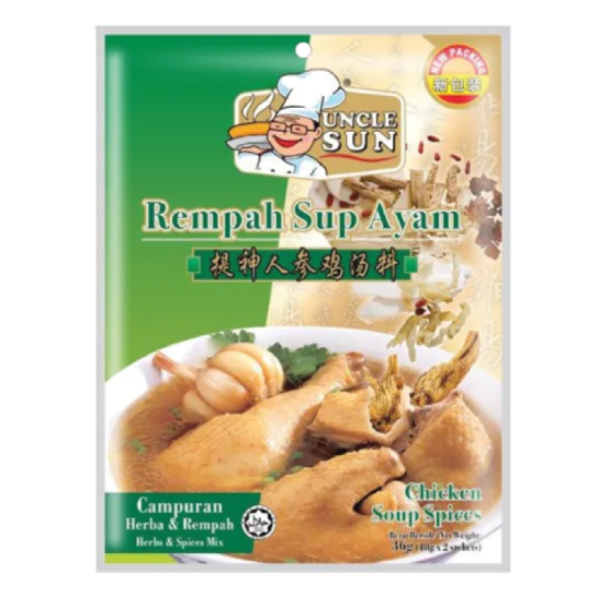 UNCLE SUN HERBAL GINSENG CHICKEN SOUP 36GM