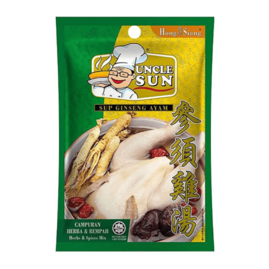 UNCLE SUN GINSENG CHICKEN HERBAL SOUP 65GM