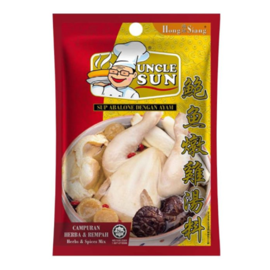 UNCLE SUN HERBAL ABALONE W/CHIC. SOUP 110GM