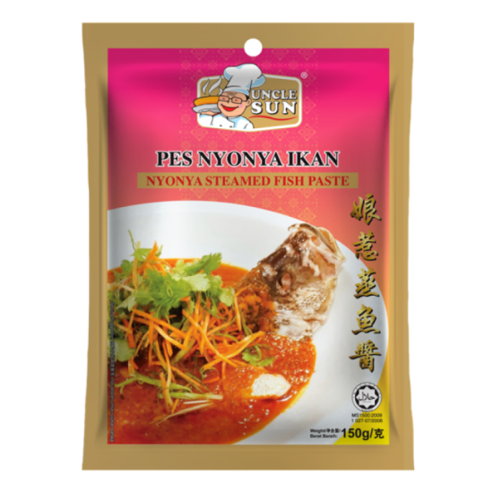 UNCLE SUN NYONYA STEAM FISH PASTE 150GM