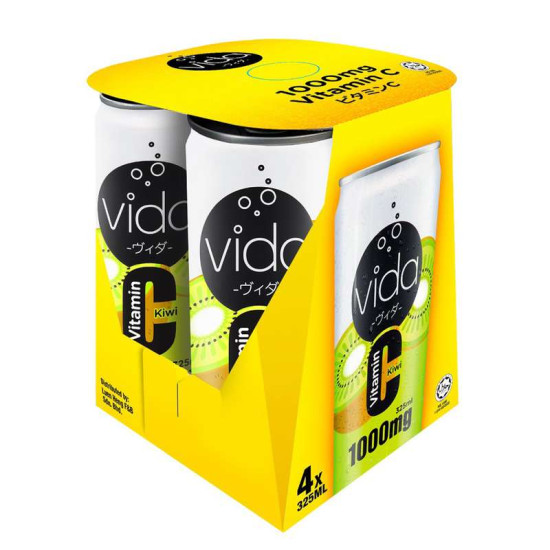 VIDA C KIWI 325ML*4