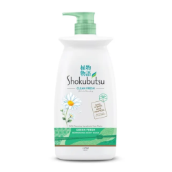 SHOKUBUTSU BODY WASH GREEN FRESH 900GM SHOKUBUTSU BODY WASH GREEN FRESH 900GM