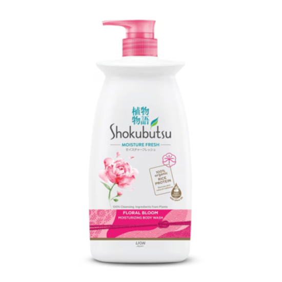 SHOKUBUTSU BODY WASH FLORAL BLOOM 900GM