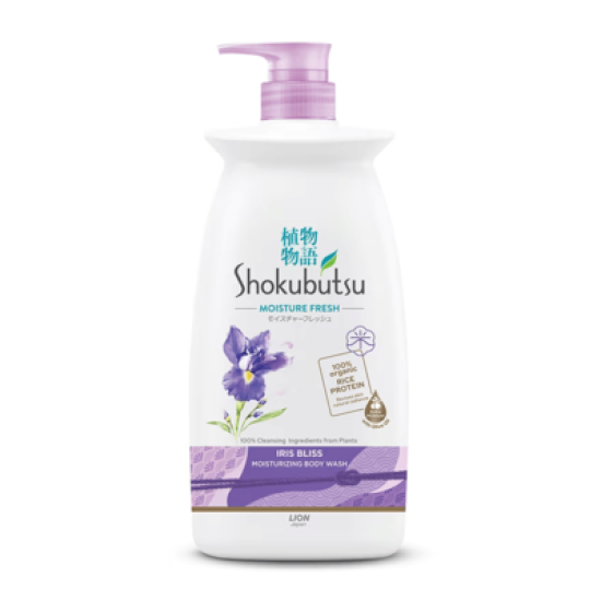 SHOKUBUTSU BODY WASH IRIS BLISS 900GM