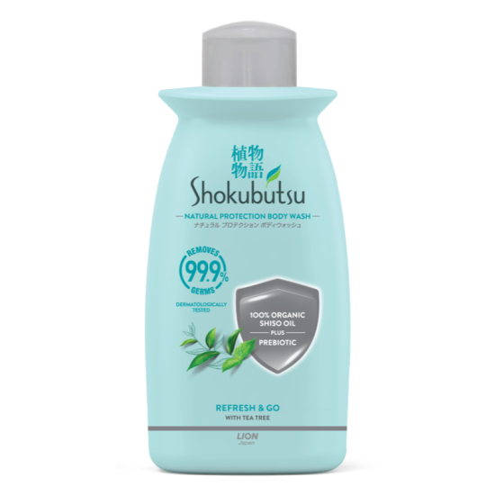 SHOKUBUTSU BDOY WASH REFRESH&GO 220G