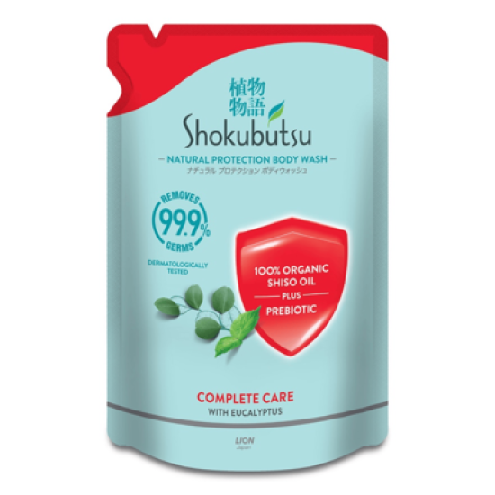 SHOKUBUTSU BODY WASH (REFILL) COMPLETE CARE 800GM