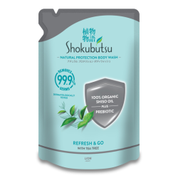 SHOKUBUTSU BODY WASH (REFILL) REFERSH&GO 800GM SHOKUBUTSU BODY WASH (REFILL) REFERSH&GO 800GM