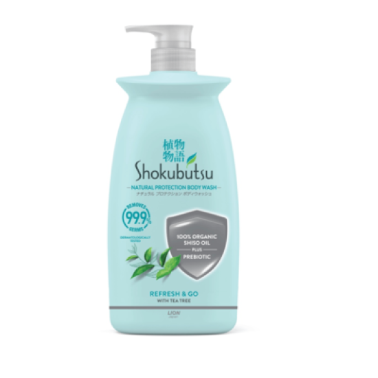 SHOKUBUTSU BODY WASH REFERSH & GO 900G