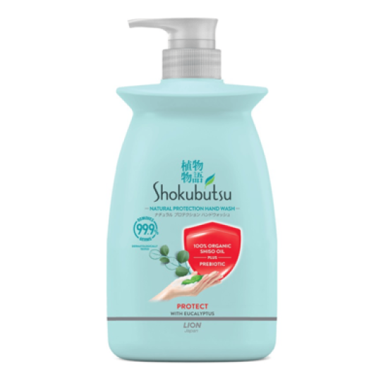 SHOKUBUTSU HAND WASH PROTECT 450GM