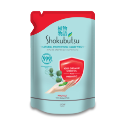 SHOKUBUTSU HAND WASH (REFILL) PROTECT 300GM