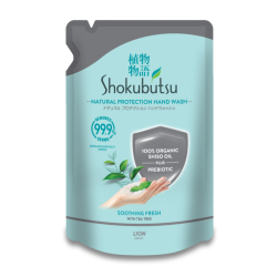 SHOKUBUTSU HAND WASH (REFILL) SOOTHING FRESH 300GM