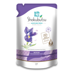 SHOKUBUTSU SHOWER FOAM IRIS BLISS 800G SHOKUBUTSU SHOWER FOAM IRIS BLISS 800G
