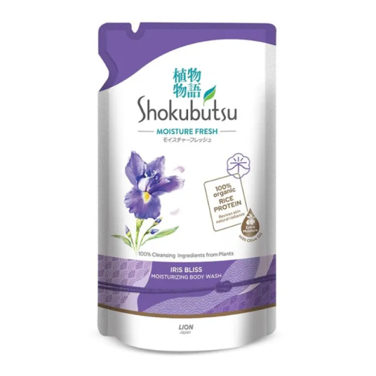 SHOKUBUTSU BODY WASH IRIS BLISS 500G