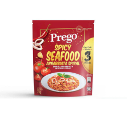 PREGO SPICY SEAFOOD ARRABBIATA SPIRAL 70GM PREGO SPICY SEAFOOD ARRABBIATA SPIRAL 70GM