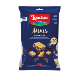 LOACKER MINIS CREMKAKAO 200GM LOACKER MINIS CREMKAKAO 200GM