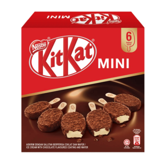 NESTLE KIT KAT MINI STICK M/PACK 45ML*6