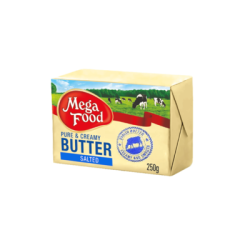 MEGA FOOD BUTTER SALTED 250G MEGA FOOD BUTTER SALTED 250G
