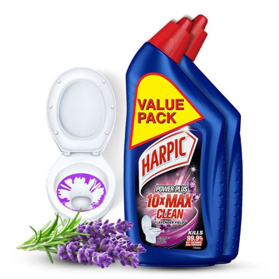 HARPIC LIQUID PPX10 LAVENDER FIELD 450ML*2