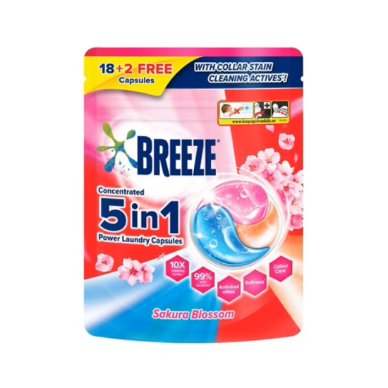 BREEZE CAPSULE - SAKURA BLOSSOM 210G BREEZE CAPSULE - SAKURA BLOSSOM 210G