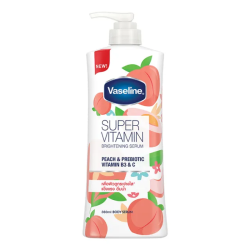 VASELINE SUPER VITAMIN LOTION - PEACH 360ML VASELINE SUPER VITAMIN LOTION - PEACH 360ML
