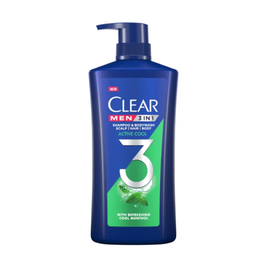 CLEAR 3IN1 MEN - ACTIVE COOL 618ML