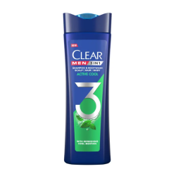 CLEAR 3IN1 MEN - ACTIVE COOL 333ML CLEAR 3IN1 MEN - ACTIVE COOL 333ML
