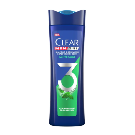 CLEAR 3IN1 MEN - ACTIVE COOL 333ML