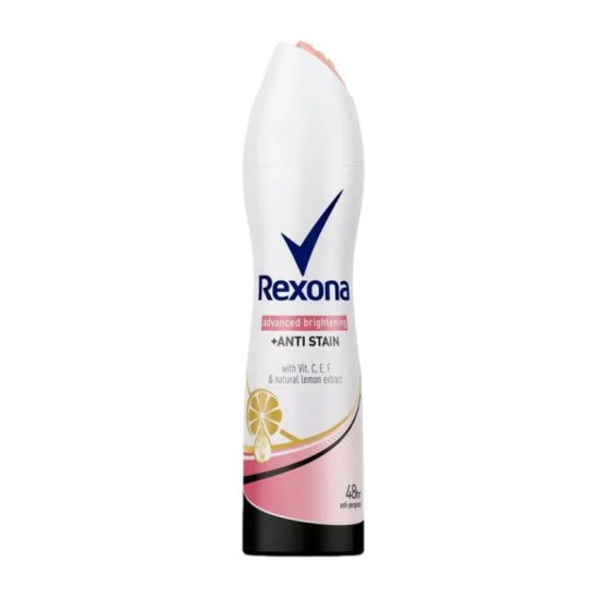 REXONA WOMEN DEODORANT SPRAY ANTI STAIN 150ML