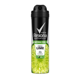 REXONA MEN DEODORANT SPRAY NATURAL COOL LIME 135ML